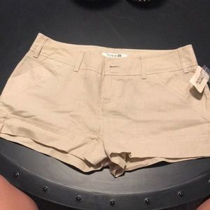 Forever 21 khaki shorts